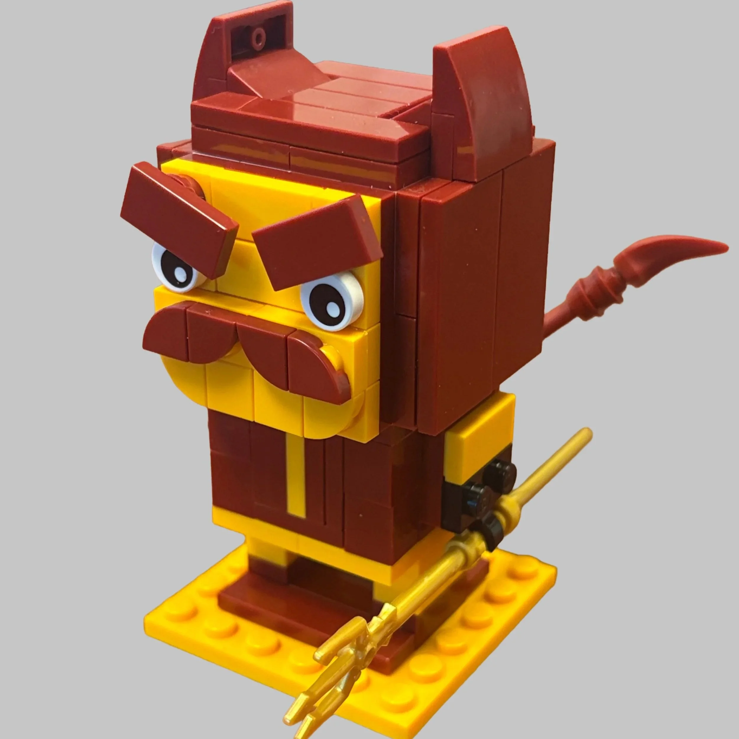 College Mascot Brickheadz — Timmy's Brick Lab